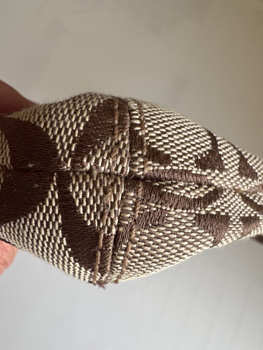 Coach Vintage Y2K Signature Sufflette mini bag - brown jacquard monogram - Picture 4 of 11